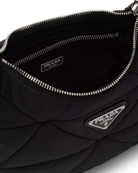 prada padded nylon bag|Prada nylon shoulder bag price.